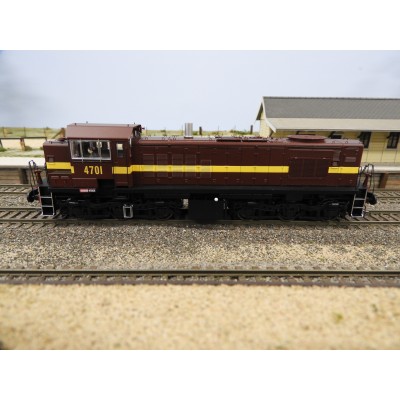 TrainOrama, 47 Class Locomotive, HO Scale; 4701 - Indian Red